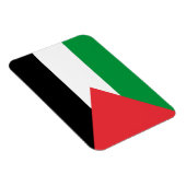 パレスチナ国旗を掲げた愛国的なフレキシブル磁石 マグネット (右側)