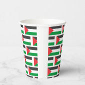 パレスチナ国旗を掲げていないパレカスタマイズステナ 紙コップ (右)