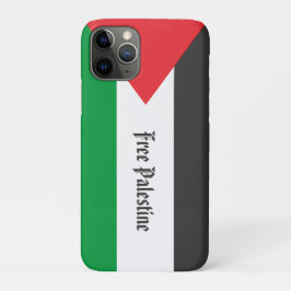 パレスチナ国旗を掲げていないパレカスタマイズステナ iPhone 11 PROケース