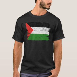 パレスチナ国旗プライドフレンドシッププライドピースヴィンタグ Tシャツ