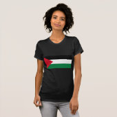 パレスチナ国旗(علم فلسطين‎) Tシャツ (正面フル)
