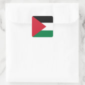 パレスチナ国旗 スクエアシール (バッグ)