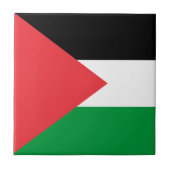 パレスチナ国旗 タイル (正面)