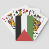 パレスチナ国旗 トランプ (裏面)