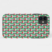 パレスチナ国旗 パレスチナ自由 カスタマイズ Case-Mate iPhoneケース (裏面(横))