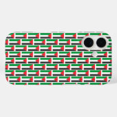 パレスチナ国旗 パレスチナ自由 カスタマイズ Case-Mate iPhoneケース (裏面 (横))