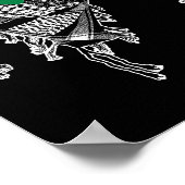 パレスチナ国旗 ポスター (角)