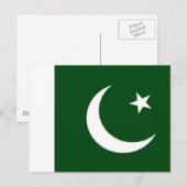 パレスチナ国旗 ポストカード (正面/裏面)