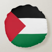パレスチナ国旗 ラウンドクッション (裏面)