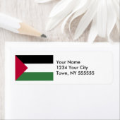 パレスチナ国旗 ラベル (インサイチュ)