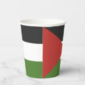 パレスチナ国旗 紙コップ (右)