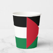 パレスチナ国旗 紙コップ (右)