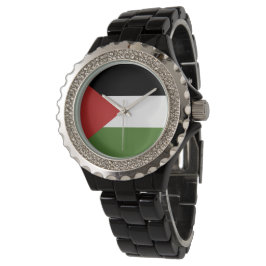 パレスチナ国旗 腕時計