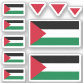 パレスチナ国旗#pack3 (ستيكرات علم فلسطين) ‎ シール (正面)