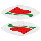 パレスチナ地図スイカの自由の象徴 アメリカンフットボール (パネル)