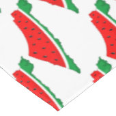 パレスチナ地図スイカの自由の象徴 テーブルクロス (アングル)