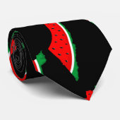 パレスチナ地図スイカの自由の象徴 ネクタイ (ロール)