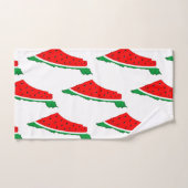 パレスチナ地図スイカの自由の象徴 バスタオルセット (ハンドタオル)