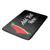 パレスチナ地図スイカの自由の象徴 バスマット (アングル)