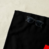 パレスチナ地図スイカの自由の象徴 ビーチタオル (インサイチュ)