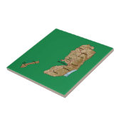 パレスチナ地図タイル タイル (側面)