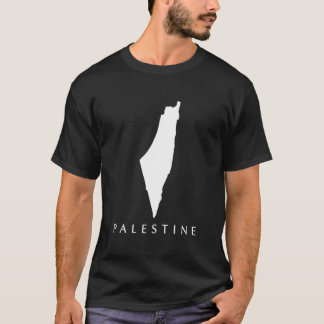 パレスチナ地図 Tシャツ