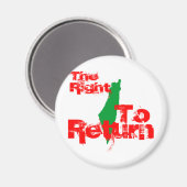 パレスチナ帰還の権利 マグネット (正面/裏面)