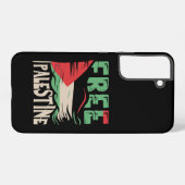 パレスチナ平和パレスチナ無料パレスチナ SAMSUNG GALAXYケース (裏面横)