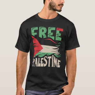 パレスチナ平和パレスチナ無料パレスチナ Tシャツ