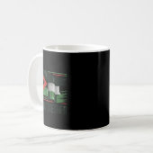 パレスチナ平和 コーヒーマグカップ (正面左)