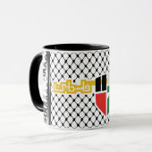 パレスチナ平和 マグカップ (正面左)