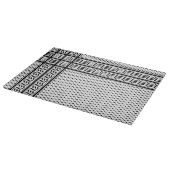 パレスチナ抵抗パターンのケフィエ記号 カッティングボード (角)