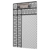 パレスチナ抵抗パターンのケフィエ記号 クリップボード (左)