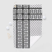 パレスチナ抵抗パターンのケフィエ記号 ゴルフタオル (インサイチュ)