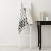 パレスチナ抵抗パターンのケフィエ記号 シェルパブランケット (インサイチュ)