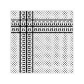 パレスチナ抵抗パターンのケフィエ記号 セルフインキングスタンプ (デザイン)