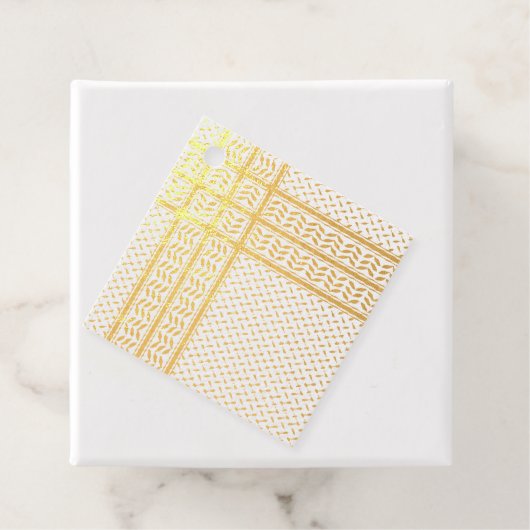 パレスチナ抵抗パターンのケフィエ記号 フェイバータグ (箱)