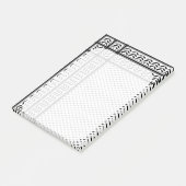 パレスチナ抵抗パターンのケフィエ記号 ポストイット (アングル)