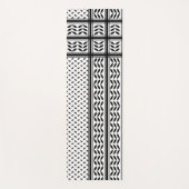 パレスチナ抵抗パターンのケフィエ記号 ヨガマット (正面)