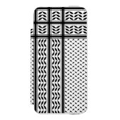 パレスチナ抵抗パターンのケフィエ記号 INCIPIO iPhoneウォレットケース (フォリオ 正面)