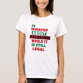 パレスチナ支援グッズ Tシャツ