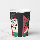 パレスチナ文化パレスティナスイオリーブ 紙コップ (右)