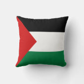 パレスチナ旗x旗枕 クッション (裏面)