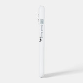 パレスチナ柄ケフィーヤ iPhone 15ケース (左側面)