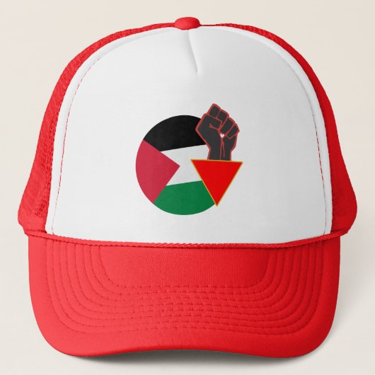 パレスチナ耐性فلسطين | Peace for Palestina キャップ (正面)