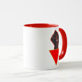 パレスチナ耐性فلسطين | Peace for Palestina マグカップ (正面右)