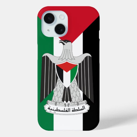 パレスチナ自治政府のエンブレム Case-Mate iPhoneケース (裏面)