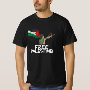 パレスチナ自治政府の子どもの旗パレスチナの自由 Tシャツ