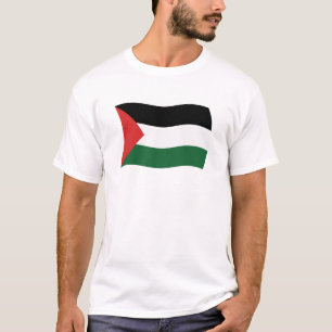 パレスチナ自治政府の旗のTシャツ Tシャツ
