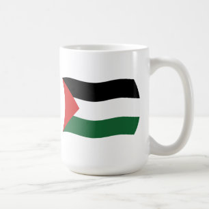 パレスチナ自治政府の旗マグカップ コーヒーマグカップ